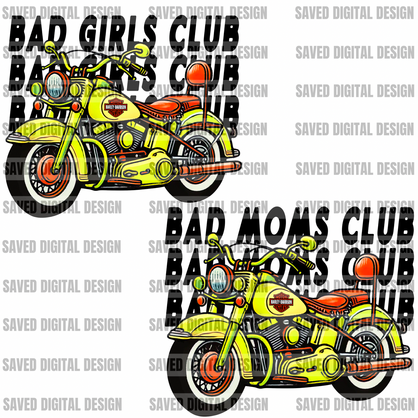 BAD MOMS CLUB BAD GIRLS CLUB 2 PNGS