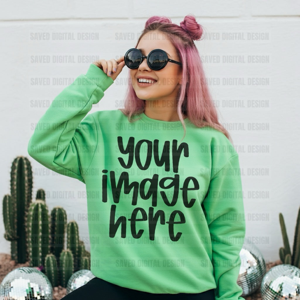 IRISH GILDAN SWEATSHIRT MOCK