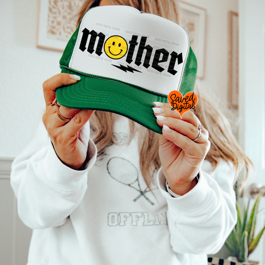 MOTHER TRUCKER CAP PNG