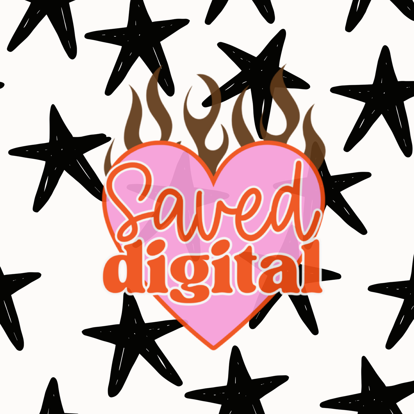 B+W STARS SEAMLESS [COMMERCIAL USE INCLUDED]