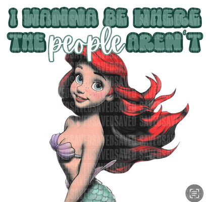 I WANNA BE WHERE THE PEOPLE ARENT PNG