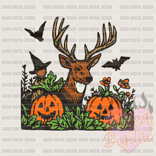 DEER + PUMPKINS