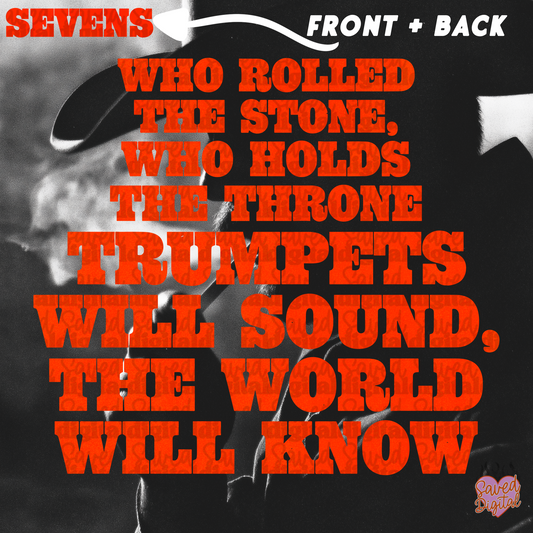 SEVENS WITH WHO ROLLED THE STONES {FRONT + BACK INCLUDED}