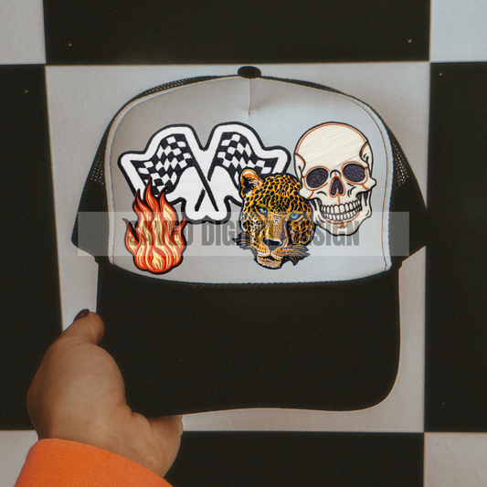 EDGY 2 FAUX HAT PATCH CLUSTER PNG