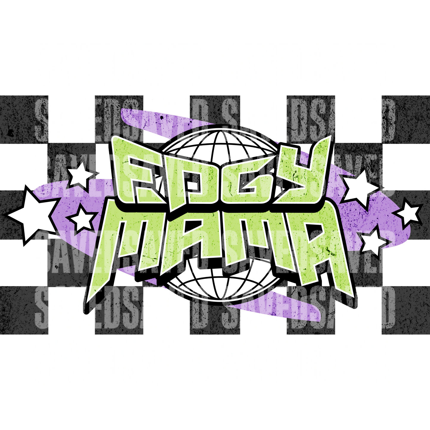 90S EDGY MAMA PNG