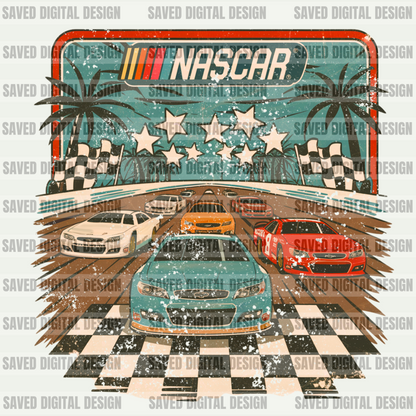 NASCAR BUNDLE - 5 PNGS + 2 POCKETS