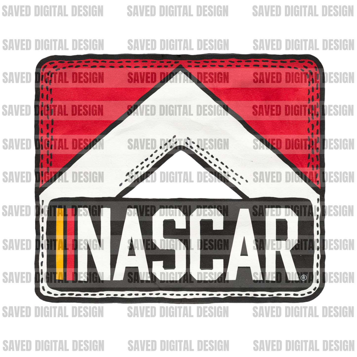 NASCAR BUNDLE - 5 PNGS + 2 POCKETS