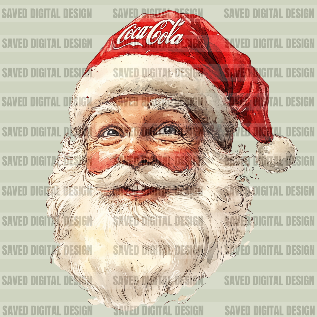 VINTAGE RED CHRISTMAS DRINK CLIPART BUNDLE