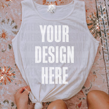 COMFORT COLORS TANK TOP MOCK BUNDLE OF 6