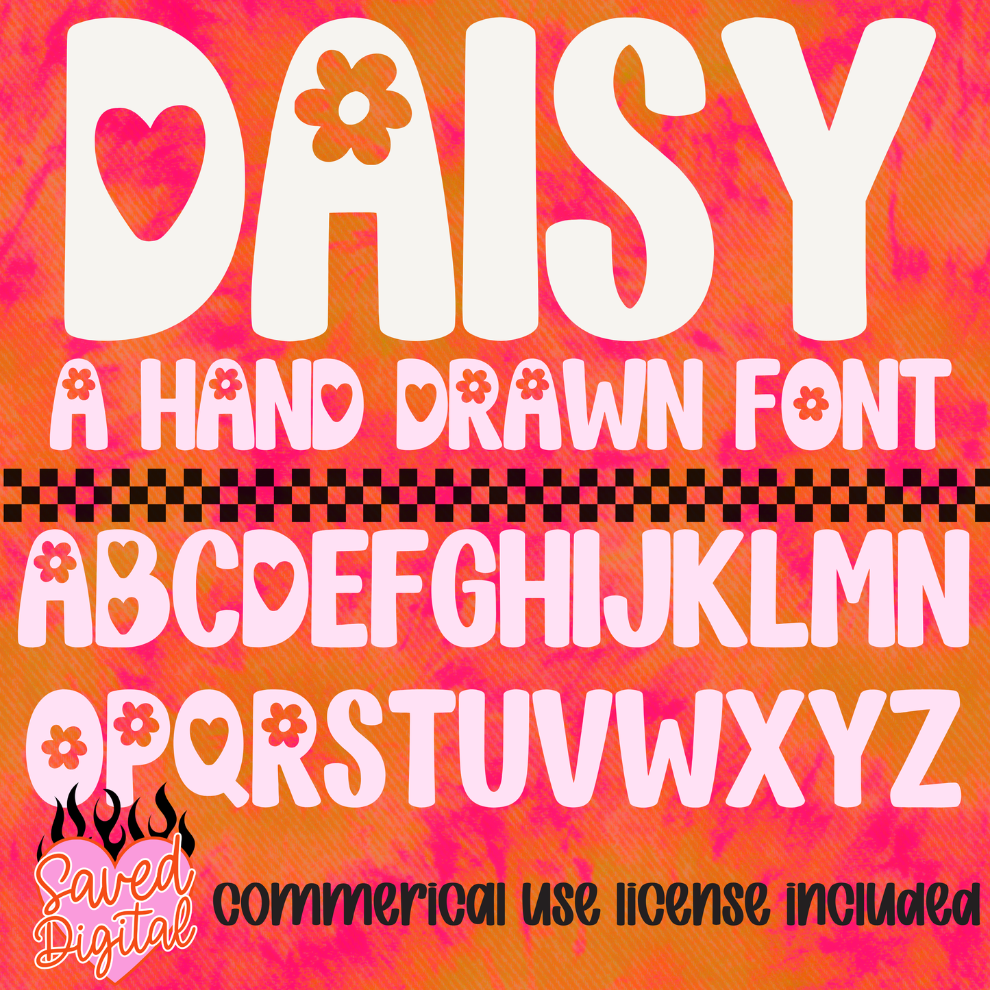 DAISY FONT [COMMERCIAL LICENSE INCLUDED]