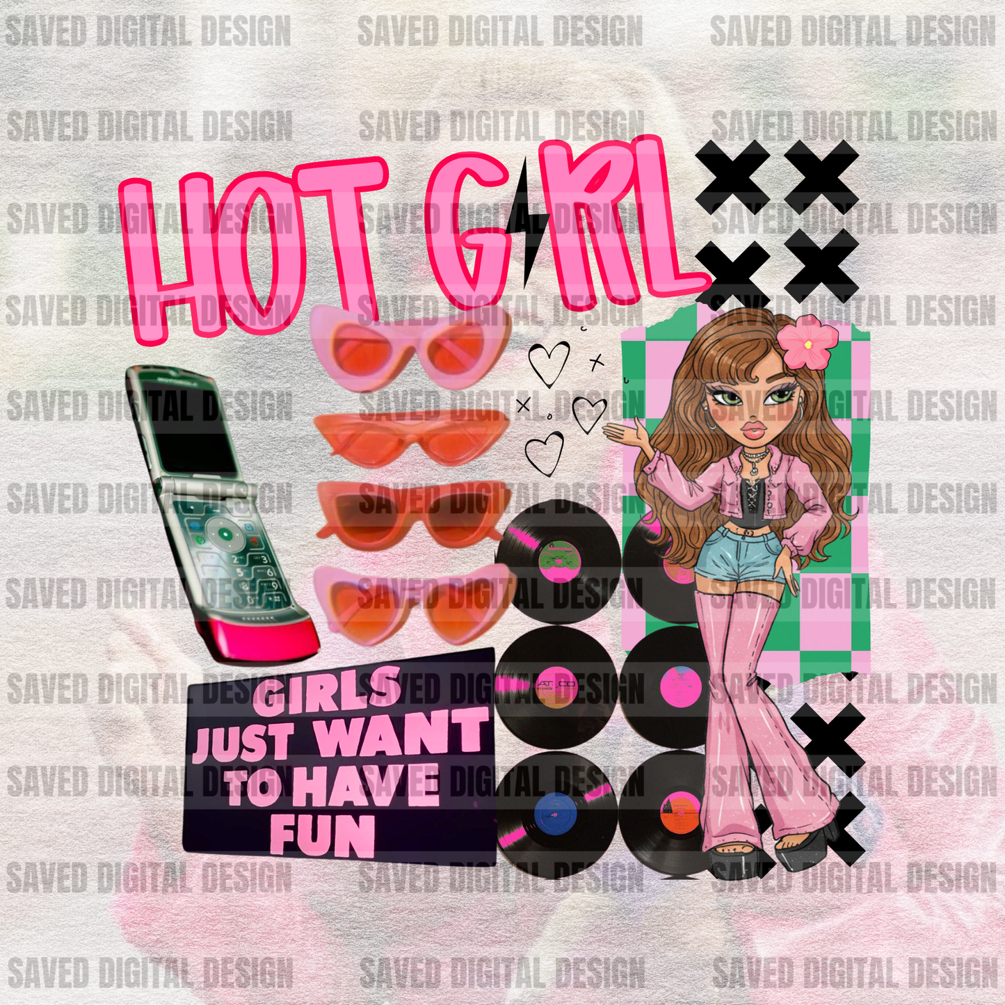HOT GIRL COLLAGE