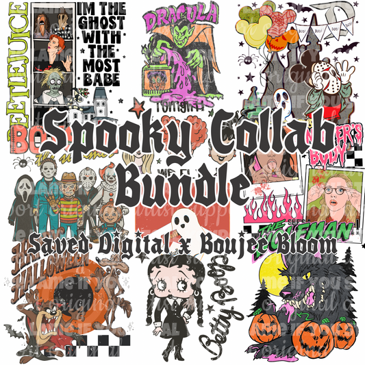 SPOOKY COLLAB 👻 Saved Digital x Boujee Bloom