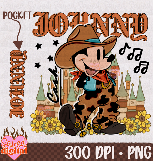 MICK M JOHNNY WITH POCKET