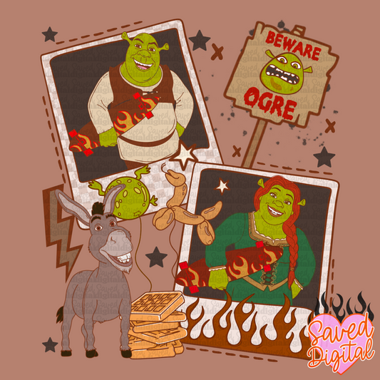 OGRE EDGY COLLAGE