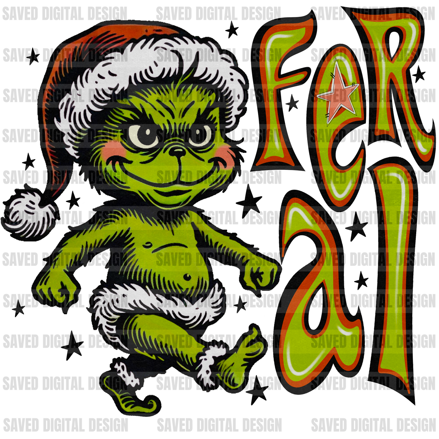 FERAL BABY GREEN GUY