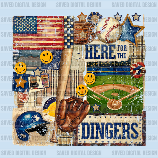 DINGERS SCRAPBOOK COLLAGE