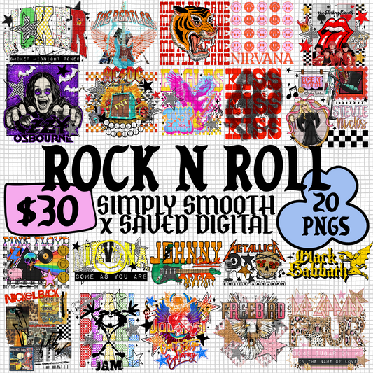ROCK N ROLL COLLAB: SAVED X SIMPLY SMOOTH NO CODES