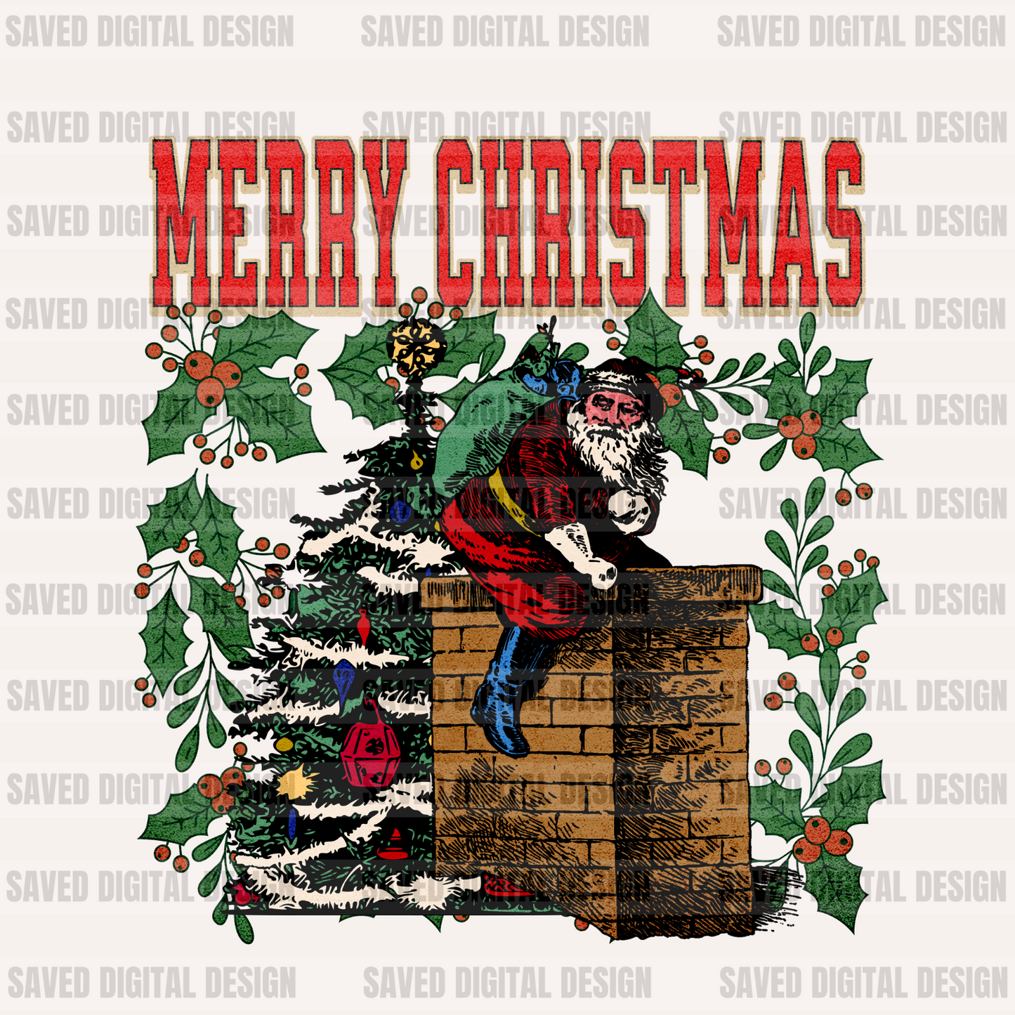 MERRY CHRISTMAS VINTAGE