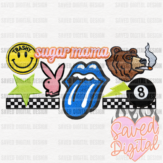 SUGAR MAMA - BLUE TONGUE