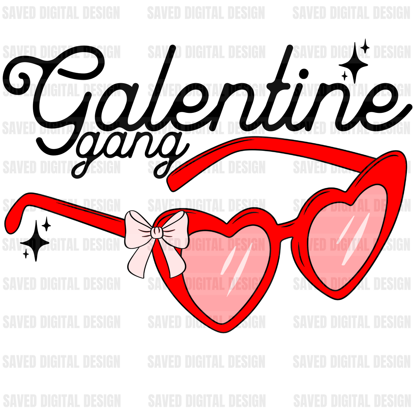 GALENTINE GANG HEART SUNNIES