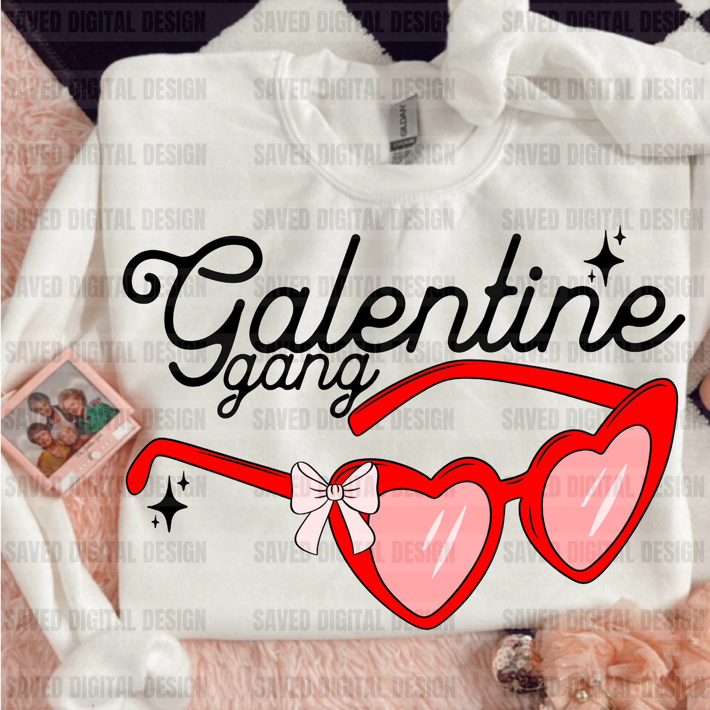 GALENTINE GANG HEART SUNNIES