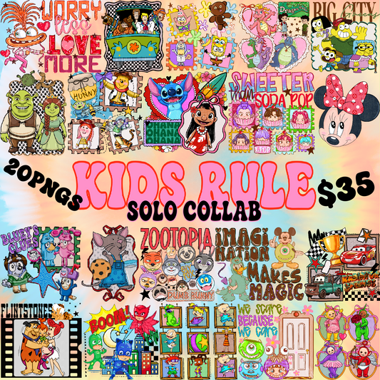 KIDS RULE SOLO COLLAB