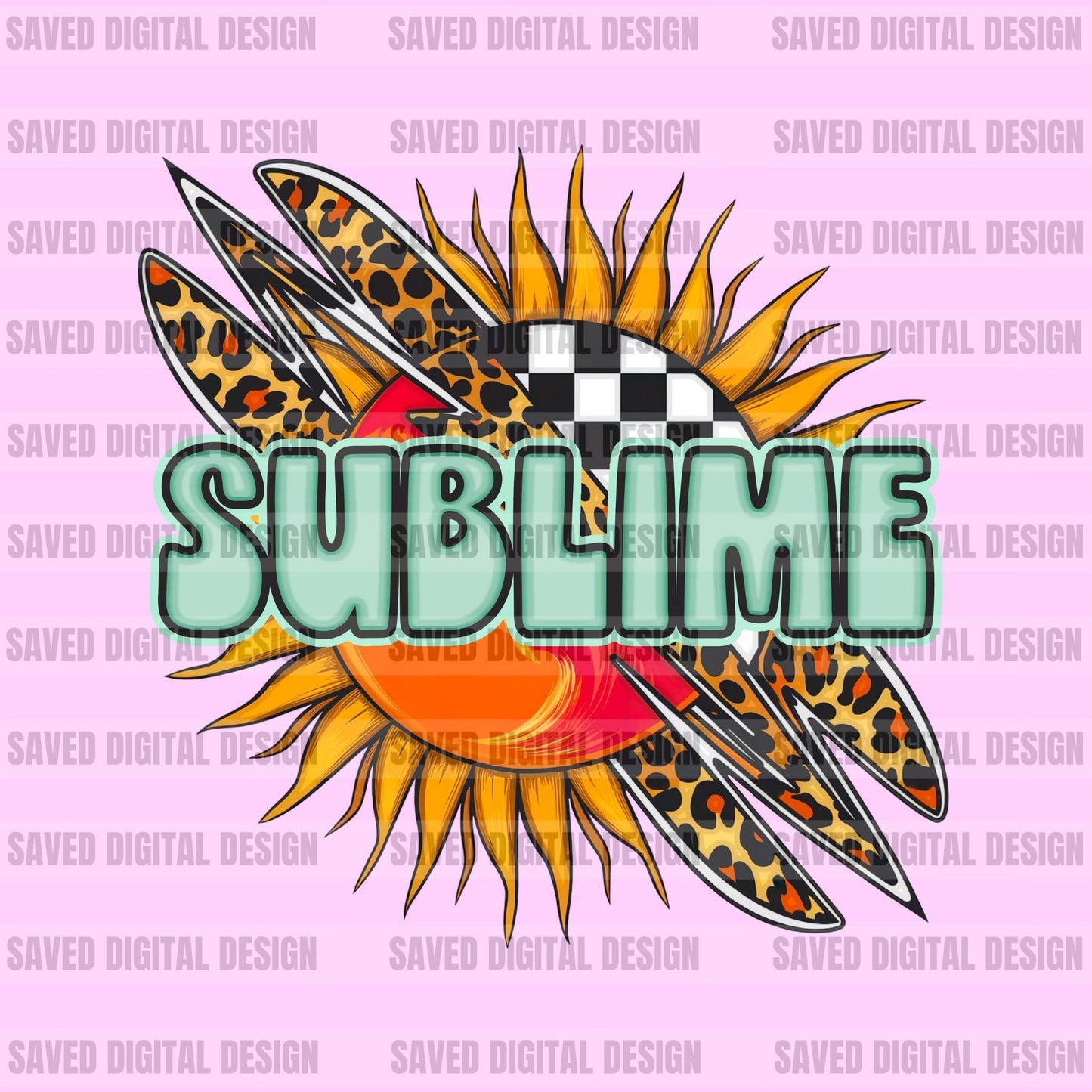 SUBLIME LEOPARD CHECKER