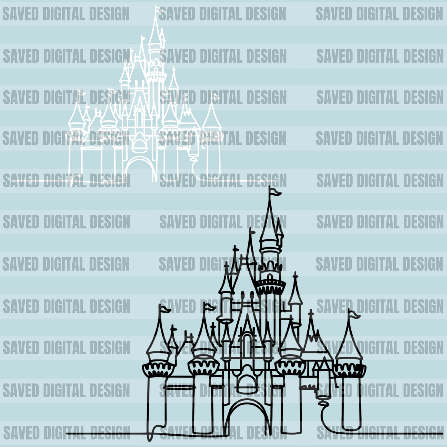 MAGIC CASTLE - BLACK + WHITE VERSION INCLUDED