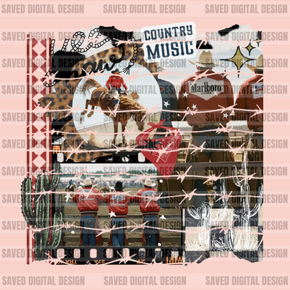 COWBOY COLLAGE