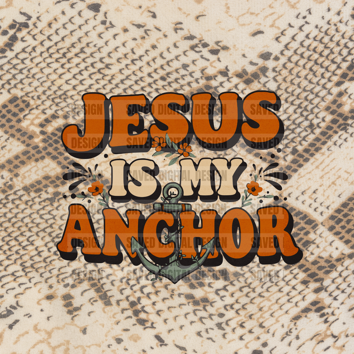 JESUS IS MY ANCHOR