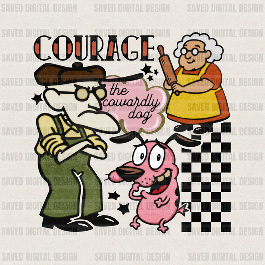 COURAGE THE COWARDLY DOG