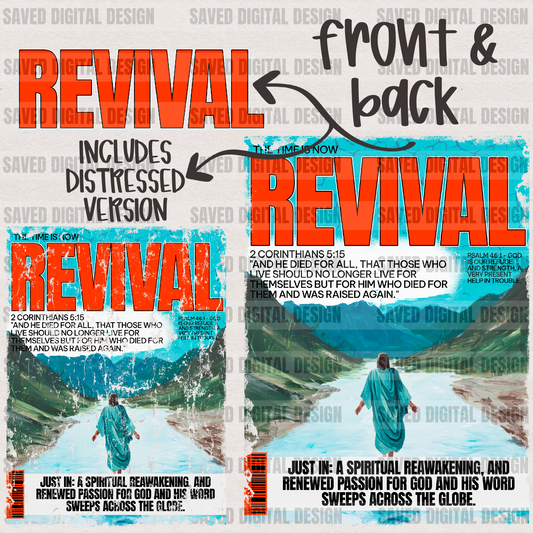 REVIVAL FRONT + BACK