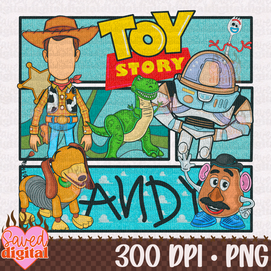 TOY STO DENIM COLLAGE