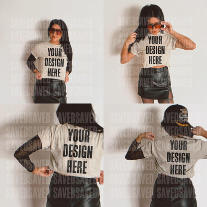 EDGY BABE MOCKS - SAND FRONT + BACK