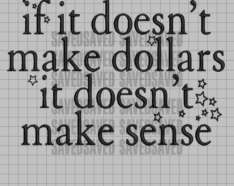 DOESN'T MAKE SENSE .DST
