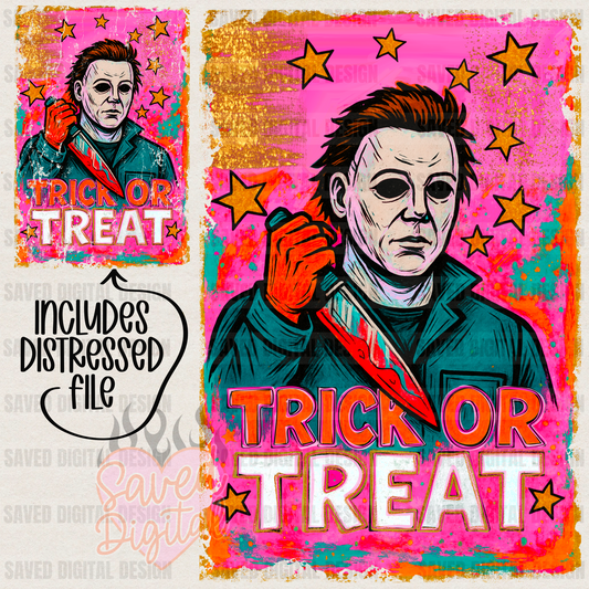 PREPPY MICHAEL FOILED PNG - INCLUDES REG + DISTRESSED FILE