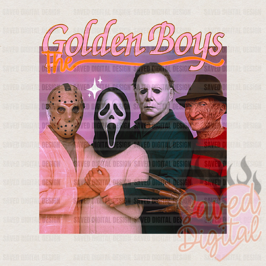 GOLDEN BOYS HORROR MASH UP