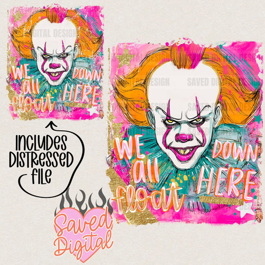 PREPPY PENNY FOILED PNG - INCLUDES REG + DISTRESSED FILE