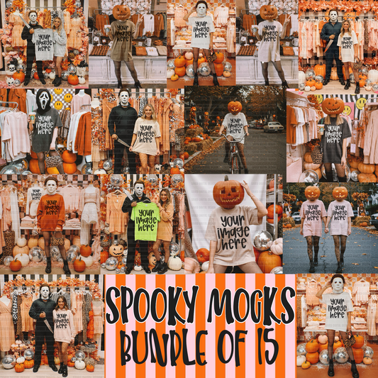 SPOOKY MOCK BUNDLE OF 15