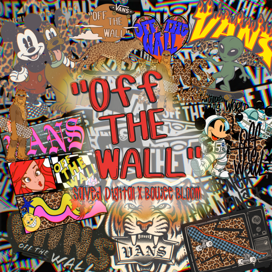 🖤 OFF THE WALL ⚡️ V A N S COLLAB: SAVED DIGITAL X BOUJEE BLOOM
