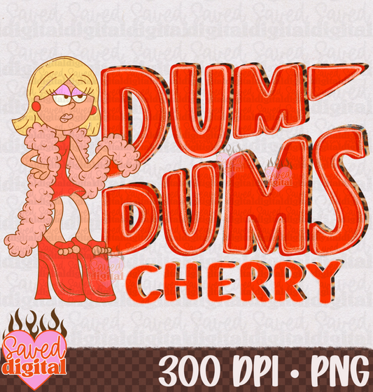 DUM DUMS CHERRY LIZZY