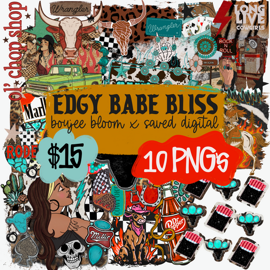 EDGY BABE BLISS COLLAB X BOUJEE BLOOM
