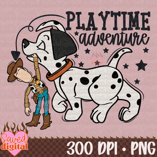PLAYTIME ADVENTURE DALMATIAN