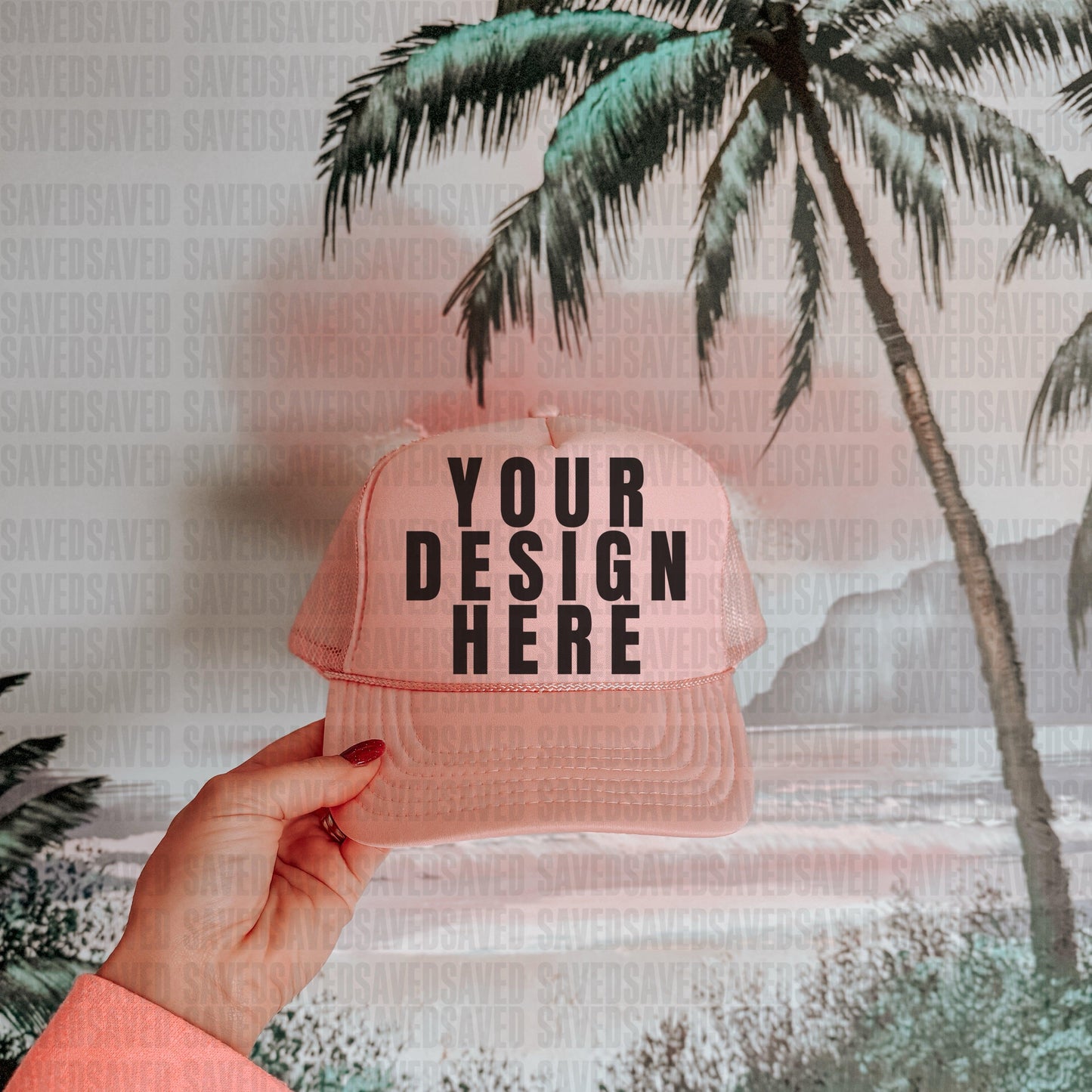 TRUCKER CAP MOCK UP BUNDLE - 9