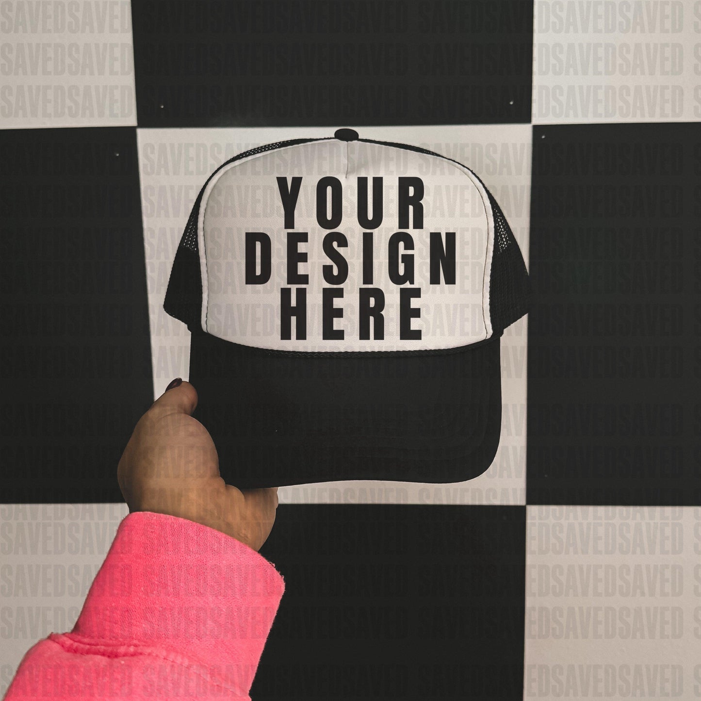 TRUCKER CAP MOCK UP BUNDLE - 9