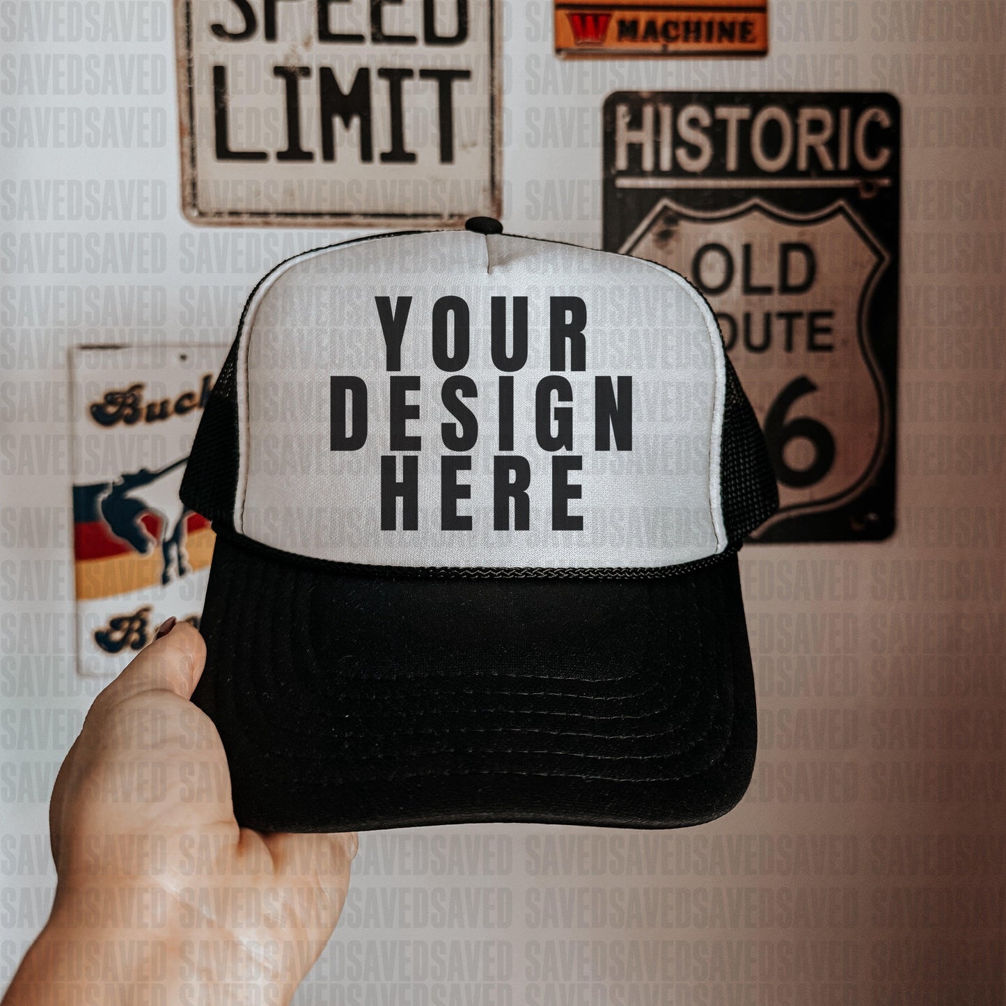 TRUCKER CAP MOCK UP BUNDLE - 9