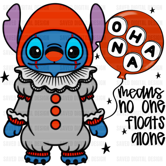 OHANA MEANS NO ONE FLOATS ALONE