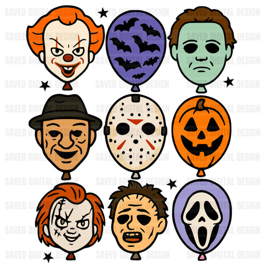 BOYS OF HORROR BALLOONS