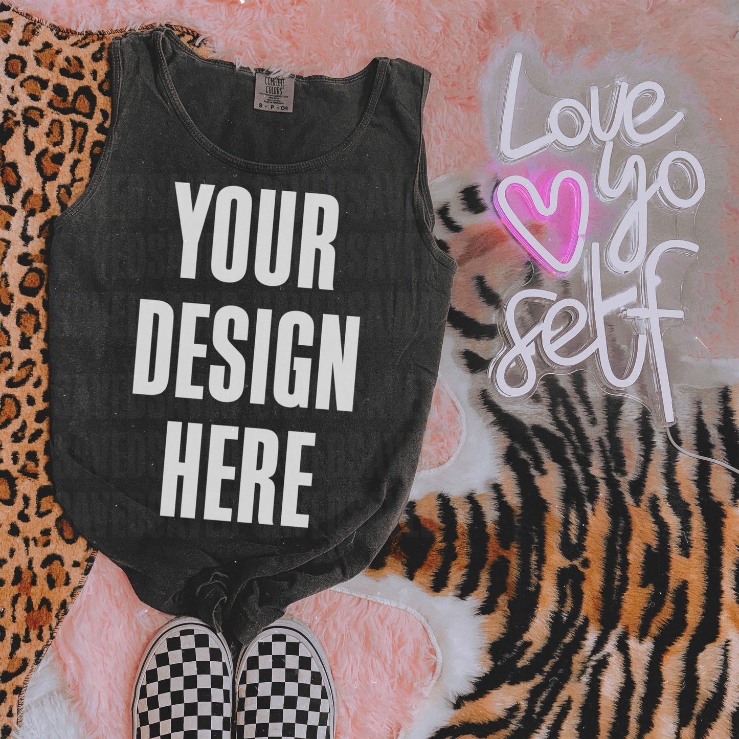 BUNDLE OF 4 COMFORT COLORS TANKS