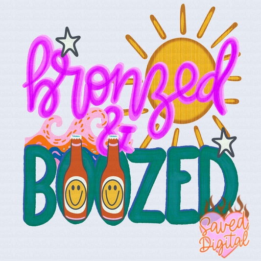 BRONZED AND BOOZED